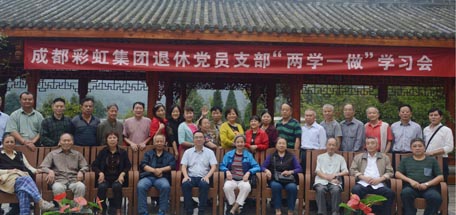 2016年成都米兰MILAN(中国)集团党委组织退休党员支部组织生活会