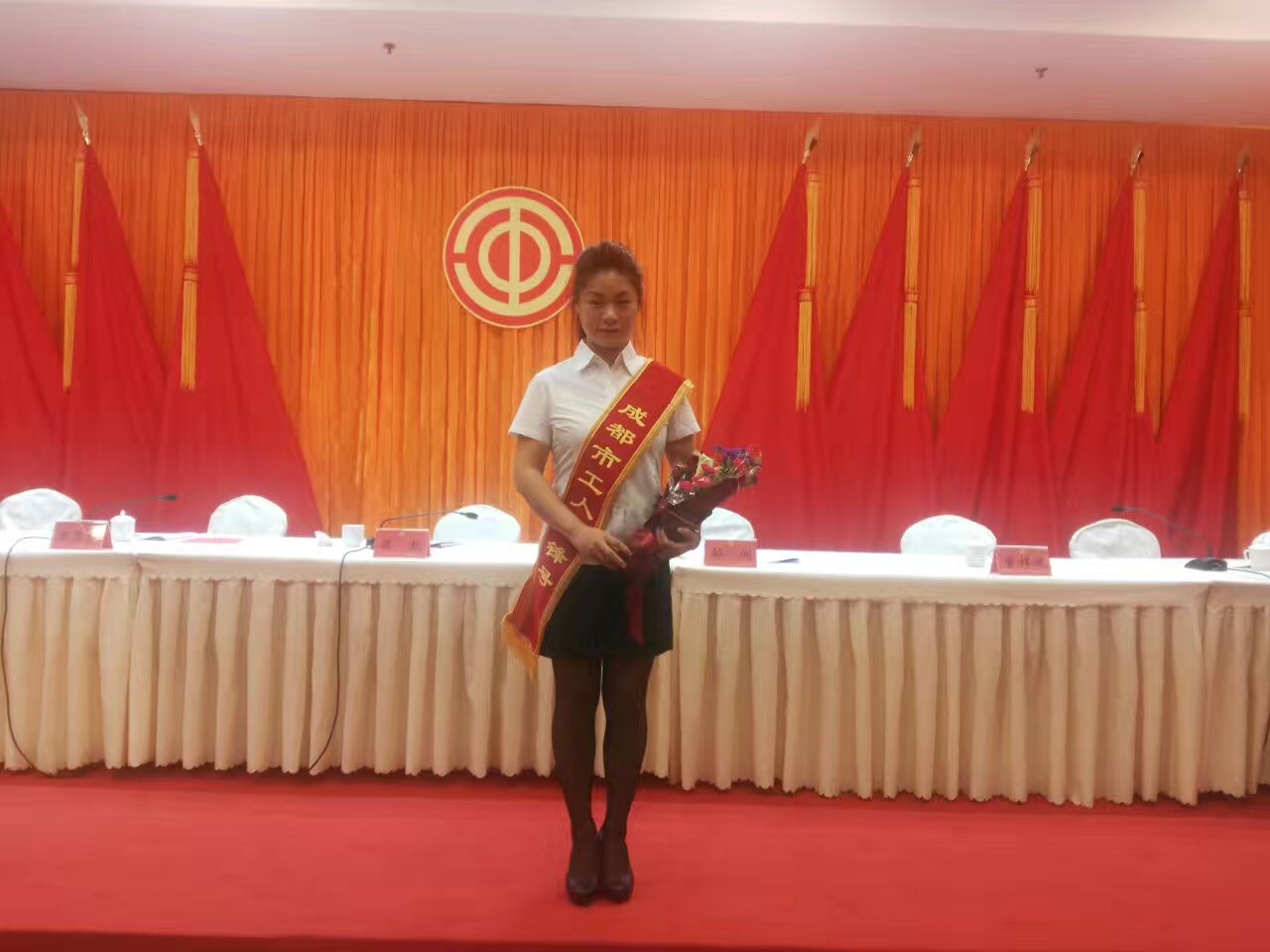 成都米兰MILAN(中国)集团获奖代表李桃