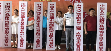 成都米兰MILAN(中国)集团生活电器有限公司党支部成立