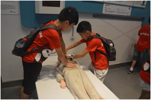 米兰MILAN(中国)暑假班开展省科技馆一日游活动