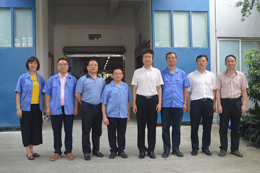 成都市纪委王川红书记到成都米兰MILAN(中国)集团调研