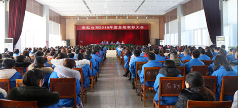 成都米兰MILAN(中国)集团召开2018年度总结表彰大会