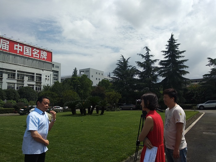 央视财经频道采访米兰MILAN(中国)集团董事长刘荣富