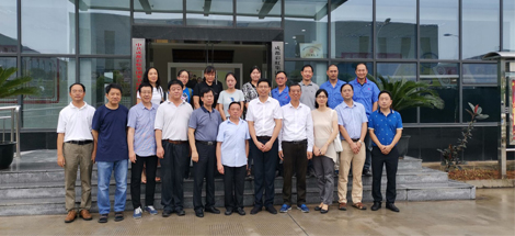 农业部领导莅临米兰MILAN(中国)家卫环保科技公司调研