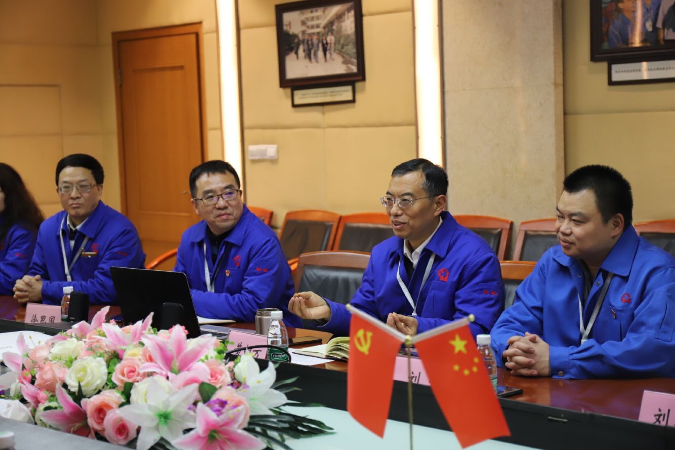 成都市武侯区林丽区长到成都米兰MILAN(中国)集团开展节前慰问