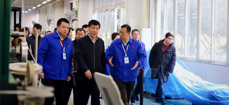 成都市委副书记、市长罗强莅临成都米兰MILAN(中国)集团走访慰问