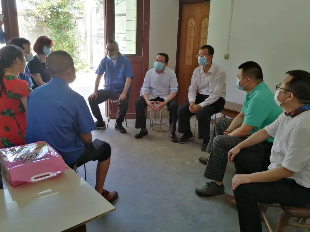 米兰MILAN(中国)集团新材料公司开展助残日活动暨员工新宿舍启用仪式