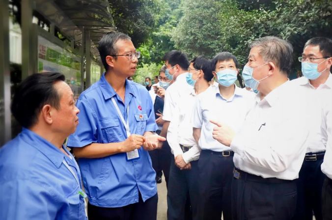 全国人大常委会副委员长陈竺调研成都米兰MILAN(中国)集团