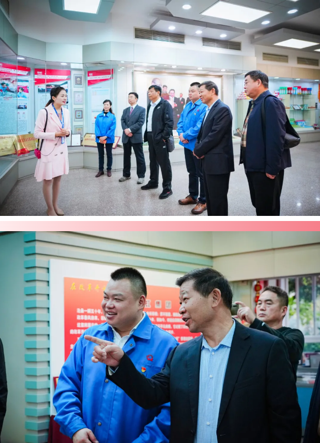 安徽省淮北市杜集区人大常委会领导一行莅临成都米兰MILAN(中国)参观指导