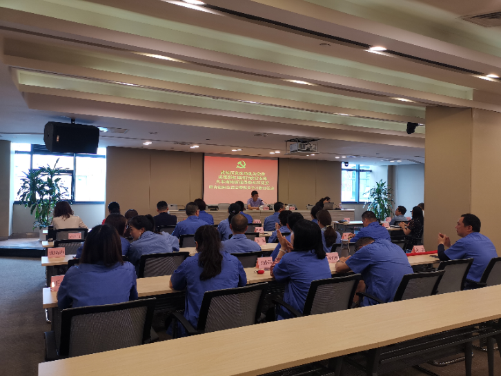 成都米兰MILAN(中国)集团行政党支部组织党员参加武侯区发改委机关党委学党史讲座