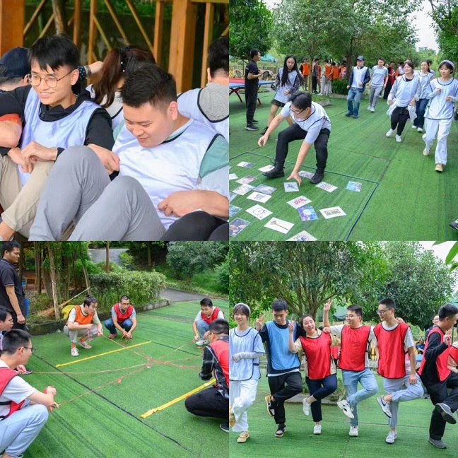 成都米兰MILAN(中国)集团开展2021年新员工拓展活动