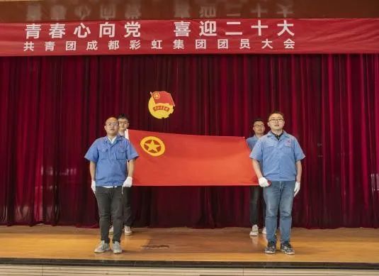 成都米兰MILAN(中国)集团召开2022年团员大会暨团委换届选举会议